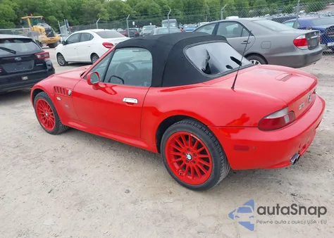 2001 BMW Z3 3.0I z USA, uszkodzony, nr VIN WBACN53451LL46696
